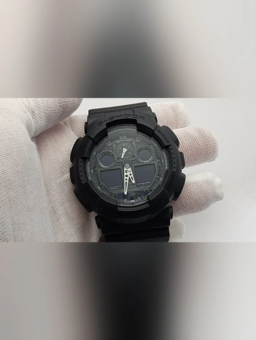 Casio G-shock GA100-1A1 Black Matte Men's Watch - New with tag and Box